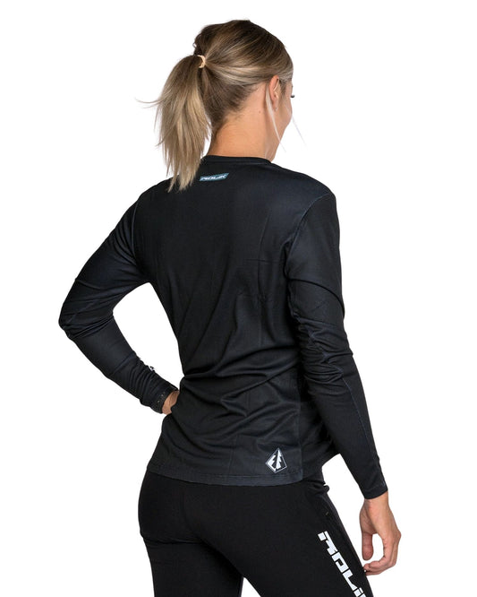 WOMENS TREMA JERSEY | BLACK