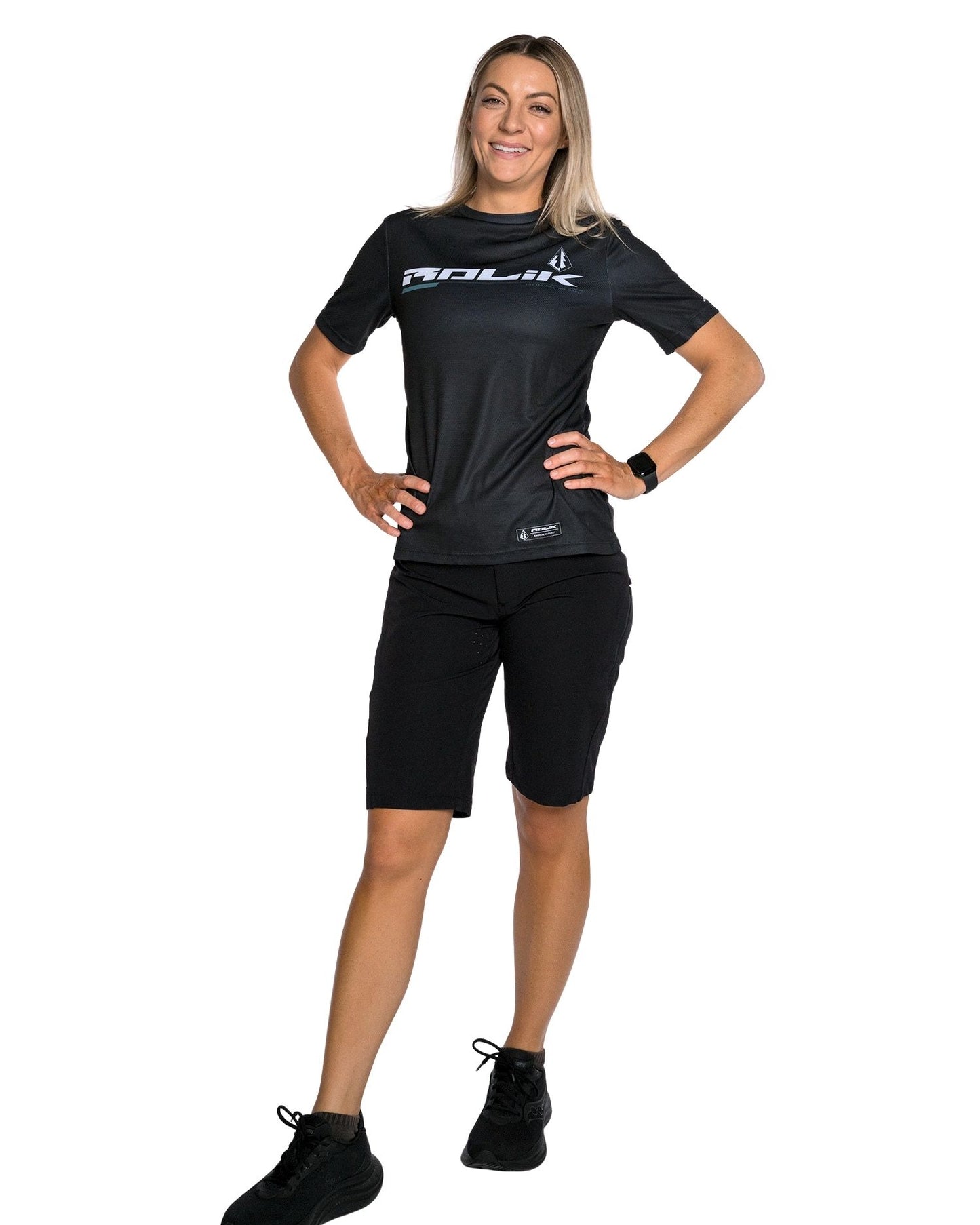 WOMENS TREMA JERSEY | BLACK