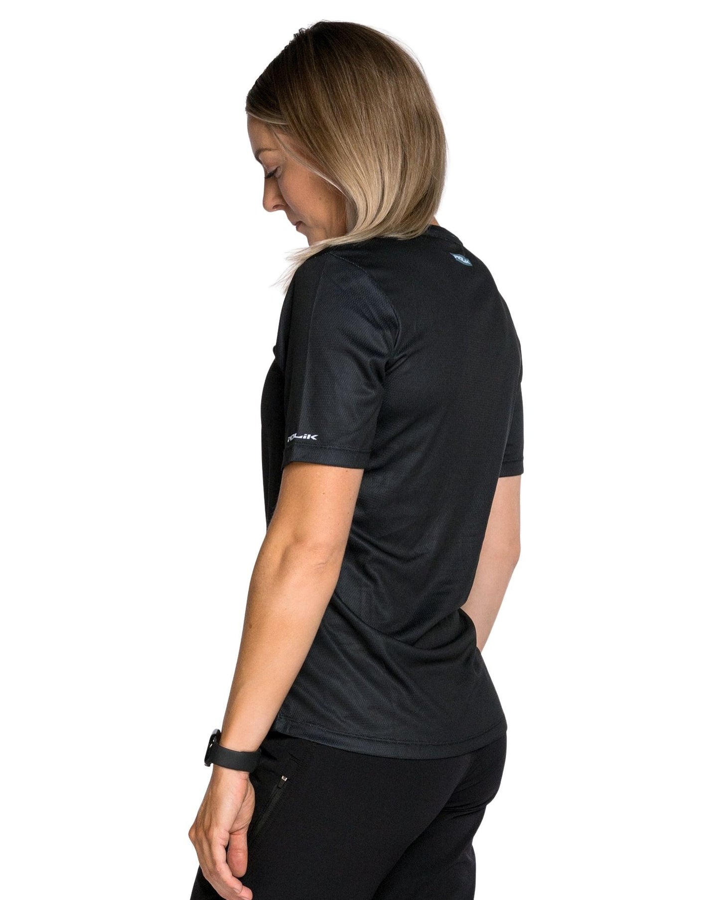 WOMENS TREMA JERSEY | BLACK