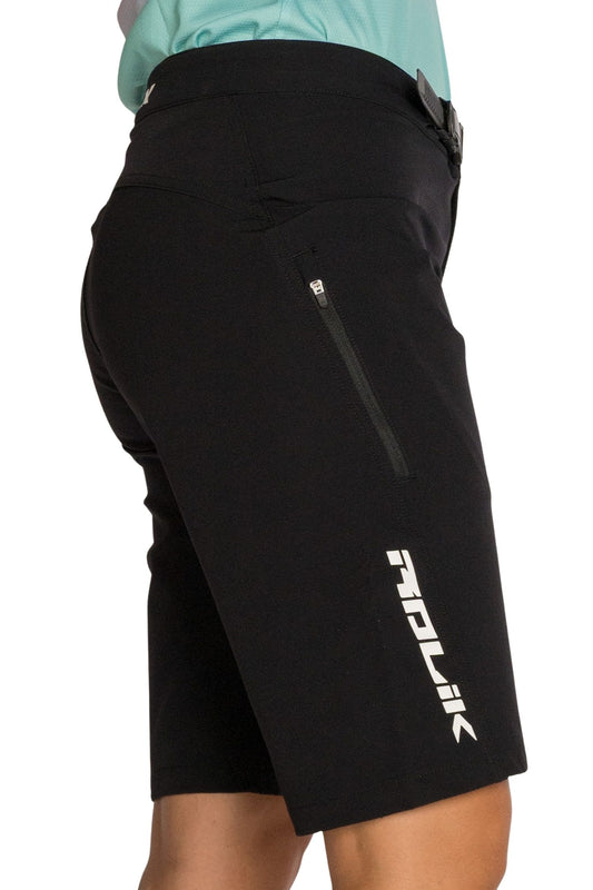 WOMENS FLYER SHORTS | BLACK