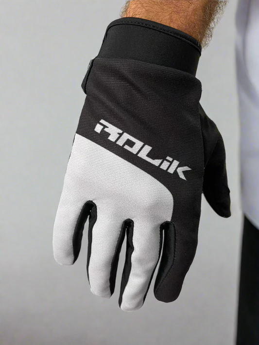 RACE GLOVES | BLACK/GREY