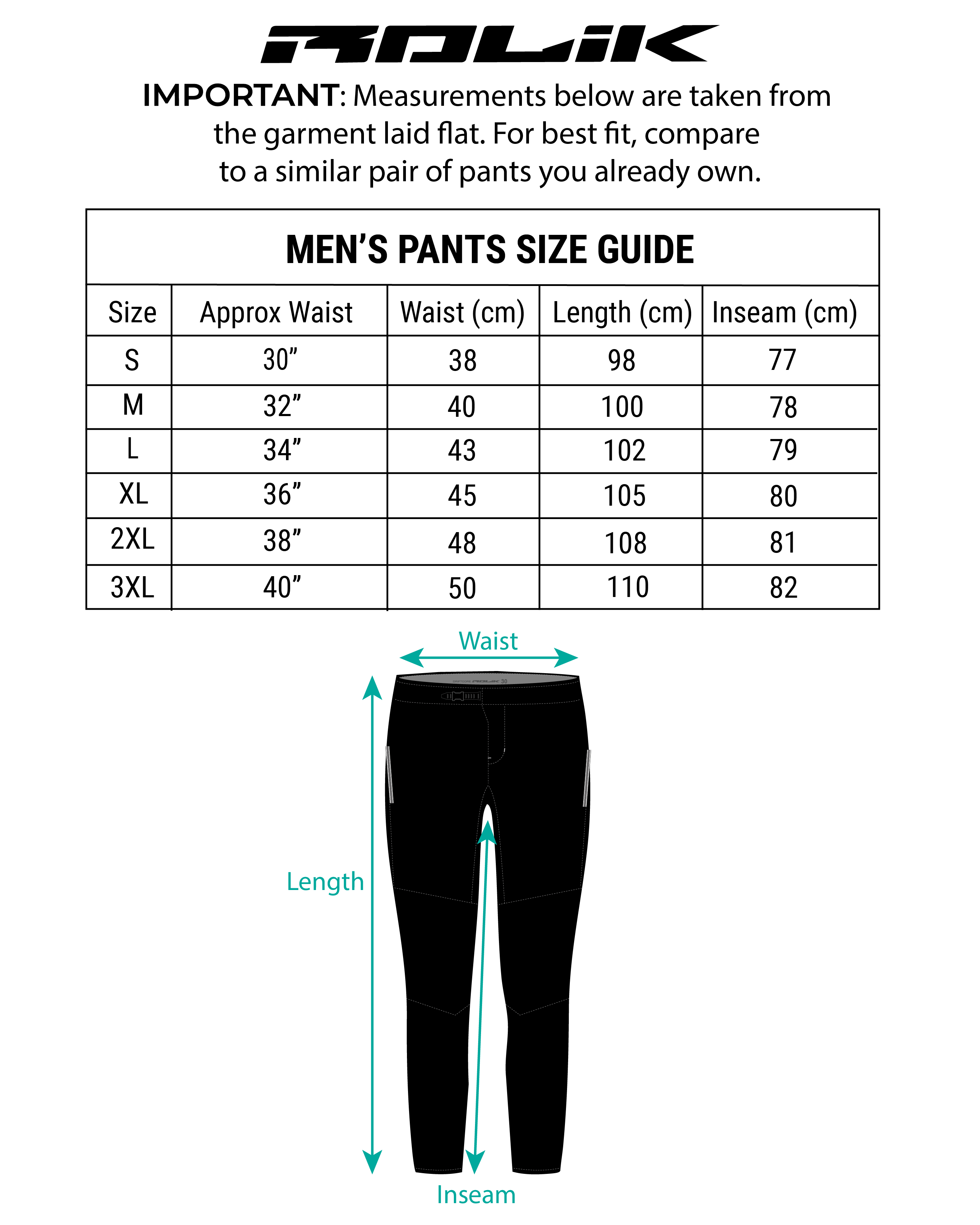 Size Guide