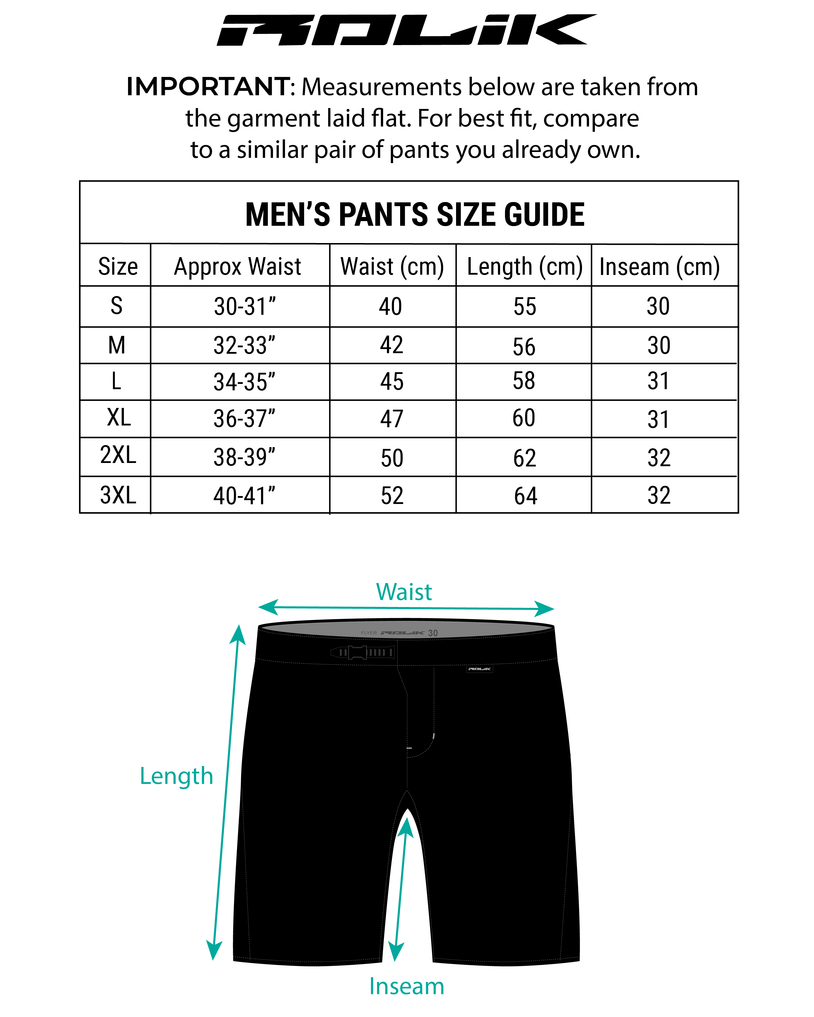 Size Guide