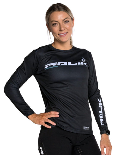 WOMENS TREMA JERSEY | BLACK