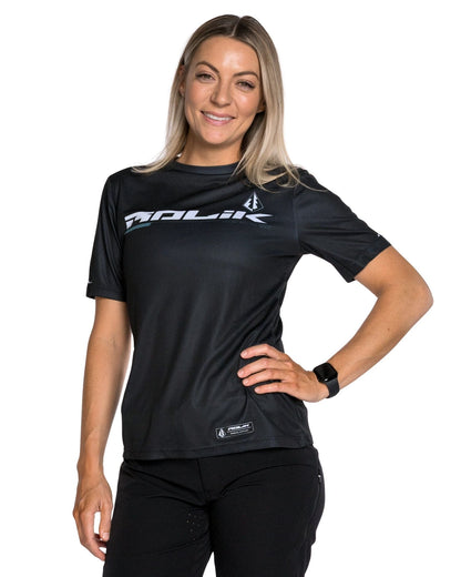WOMENS TREMA JERSEY | BLACK