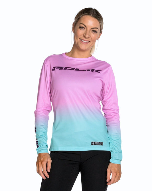 WOMENS TREMA JERSEY | SUNSET SURGE